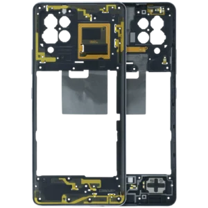 Mid-Frame Housing For Samsung Galaxy A42 (A426) (Service Pack) (Black)