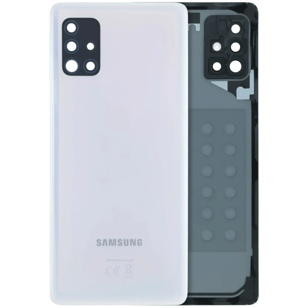 Back Cover With Camera Lens For Samsung Galaxy A51 (A516 / 2020) (Service Pack) (White)