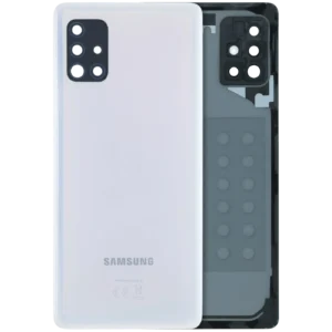 Back Cover With Camera Lens For Samsung Galaxy A51 (A516 / 2020) (Service Pack) (White)