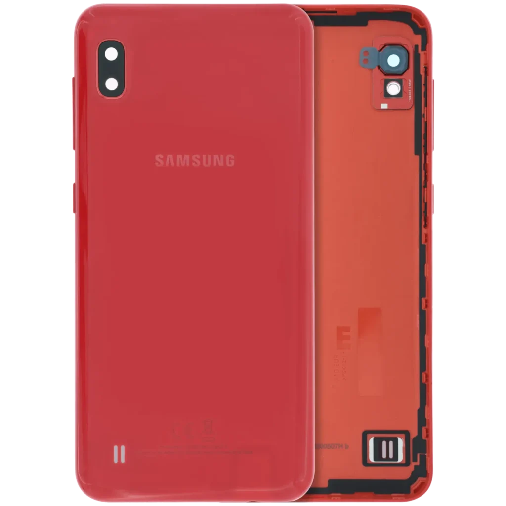 Back Cover With Camera Lens For Samsung Galaxy A10 (A105 / 2019) (Service Pack) (Red)