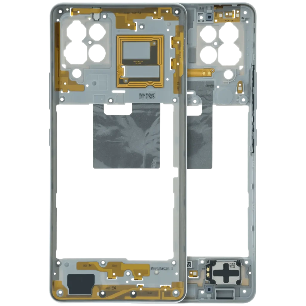 Mid-Frame Housing For Samsung Galaxy A42 (A426 / 2020) (Service Pack) (White)