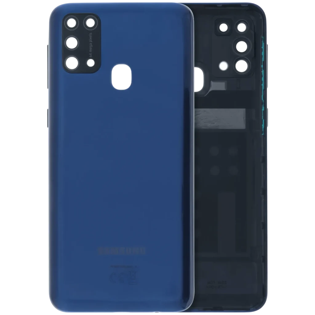 Back Cover With Camera Lens For Samsung Galaxy M31 (M315 / 2020) (Service Pack) (Blue)