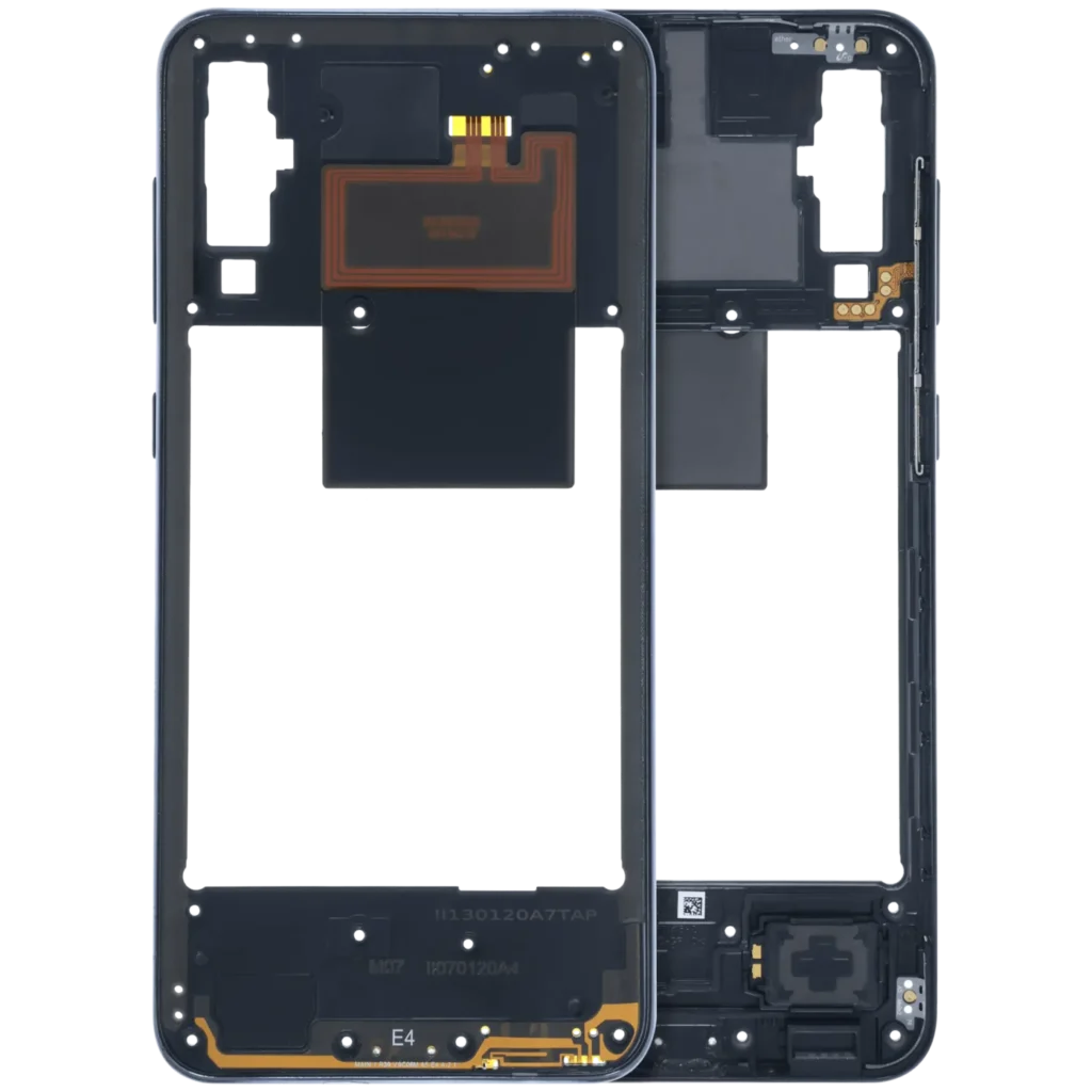 Mid-Frame Housing Compatible For Samsung Galaxy A50 (A505) (Service Pack) (Black)