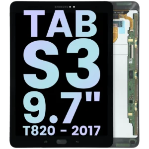 LCD Assembly Without Frame Compatible For Samsung Galaxy Tab S3 9.7" (T820) (Service Pack) (Black)