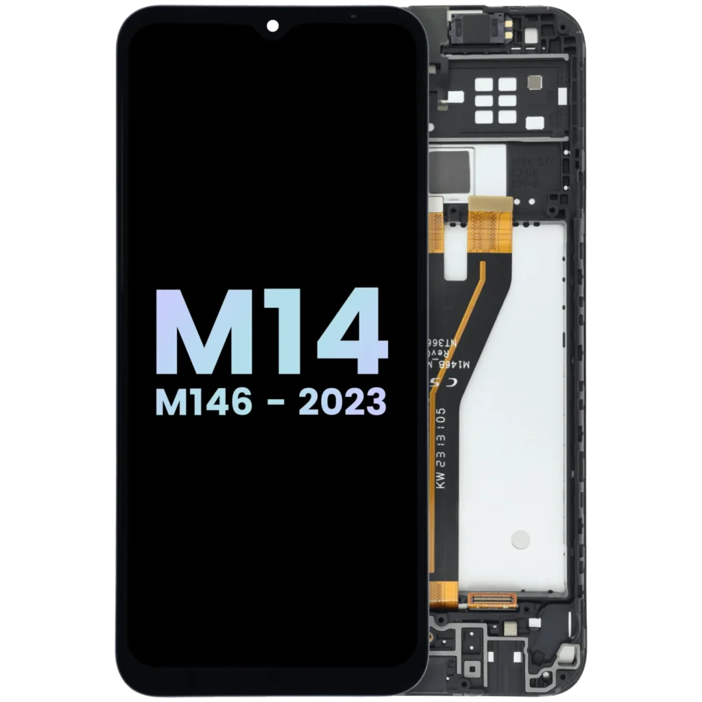 LCD Assembly With Frame Compatible For Samsung Galaxy M14 (M146) (Service Pack) (All colors)