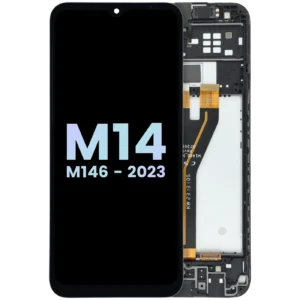 LCD Assembly With Frame Compatible For Samsung Galaxy M14 (M146) (Service Pack) (All colors)