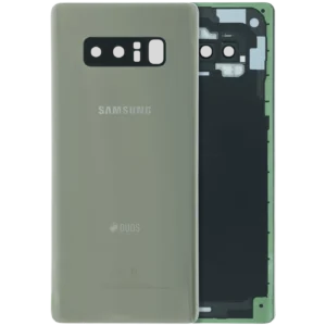 Back Cover Glass With Camera Lens For Samsung Galaxy Note 8 (Dual Sim) (Service Pack) (Gold)