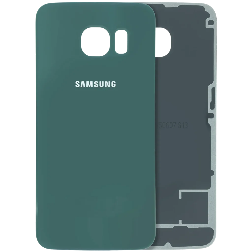 Back Cover Glass For Samsung Galaxy S6 Edge (Service Pack) (Green)