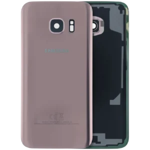 Back Cover Glass For Samsung Galaxy S7 (Service Pack) (Pink)