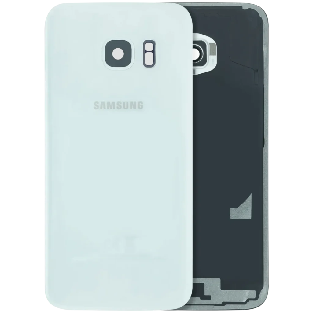 Back Cover Glass For Samsung Galaxy S7 (Service Pack) (White)