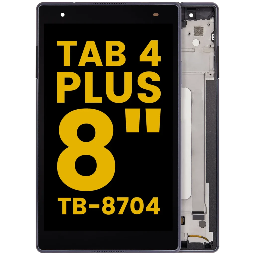 LCD Assembly With Digitizer For Lenovo Tab 4 Plus 8" (TB-8704) (Refurbished) (Black)