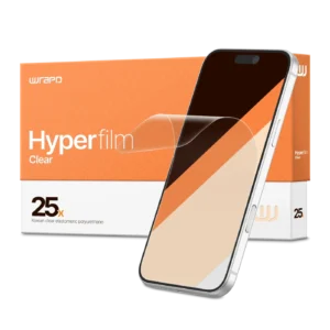 Wrapd HyperFilm - EPU Screen Protector Film (25 Pack) (Clear)