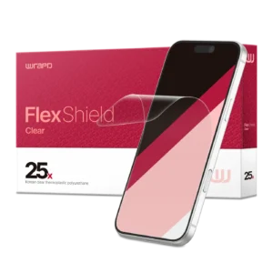 Wrapd FlexShield - TPU Screen Protector Film (25 Pack) (Clear)