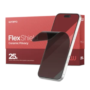 Wrapd FlexShield - TPU Screen Protector Film (25 Pack) (Matte Privacy)