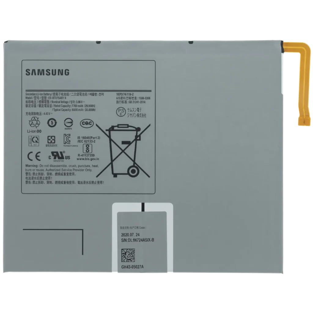 Replacement Battery For Samsung Galaxy Tab S7 11" (T870 / T875) (2020)(EB-BT875ABY) (Service Pack)