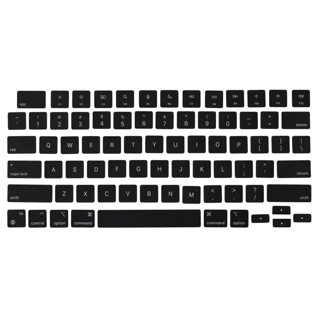 Keycap For MacBook Air 13" (2020-2025) / Air 15" (2023-2025) / Pro 13" (2020-2023) / Pro 14" (2021-2025) / Pro 16" (2019-2025) (Only Main keyboard area)