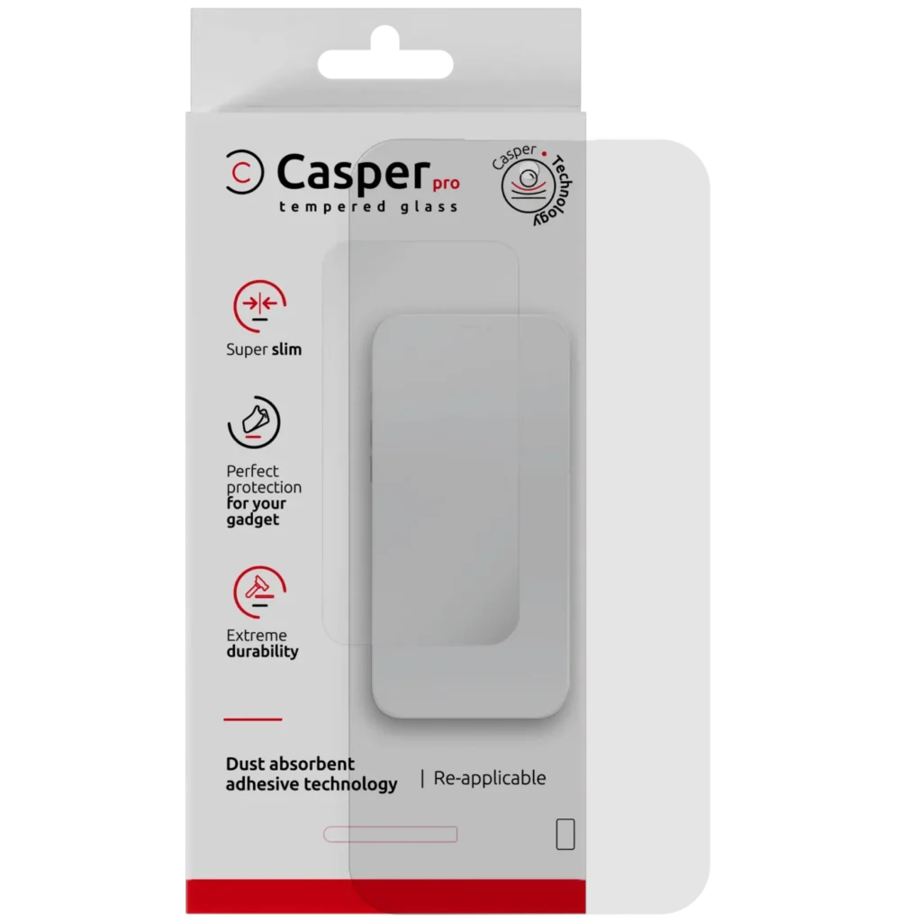 Casper Pro Tempered Glass For Motorola Moto G67 / G77 / G87 (Retail Pack) (Clear)