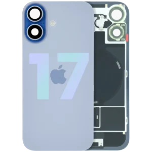 Back Glass w/ MagSafe Magnet & NFC For iPhone 17 (Service Pack) (Blue)