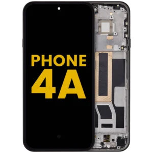 OLED Assembly With Frame For Nothing Phone (4a) (Refurbished) (Black)