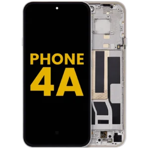 OLED Assembly With Frame For Nothing Phone (4a) (Refurbished) (White)