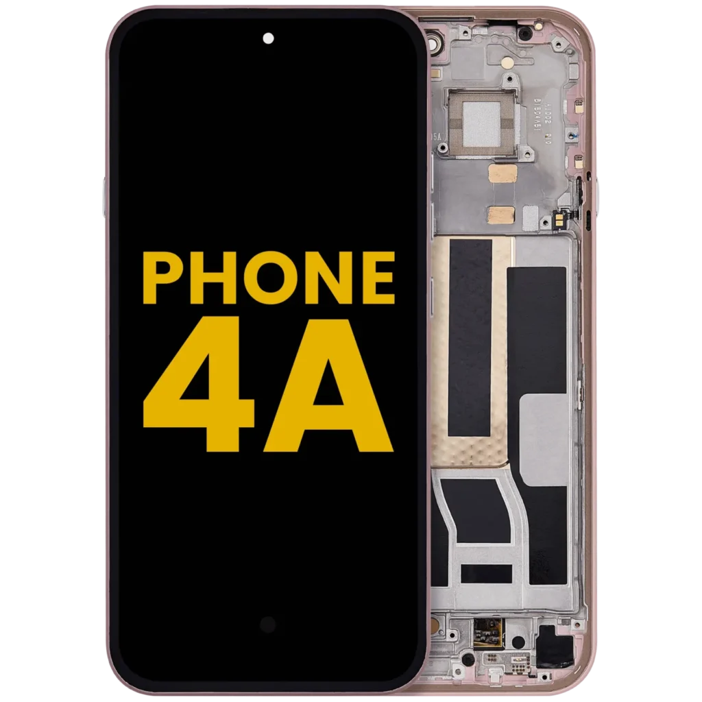 OLED Assembly With Frame For Nothing Phone (4a) (Refurbished) (Pink)