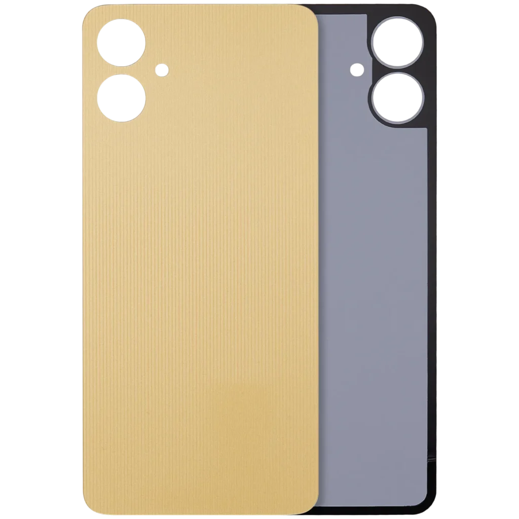 Back Cover With Camera Lens For Samsung Galaxy A06 4G (A065 / 2024) (No Logo) (Aftermarket Plus) (Gold)