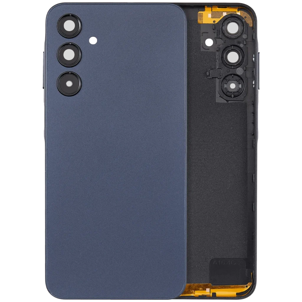 Back Cover With Camera Lens For Samsung Galaxy A16 4G (A165 / 2024) (No Logo) (Aftermarket Plus) (Midnight Blue)