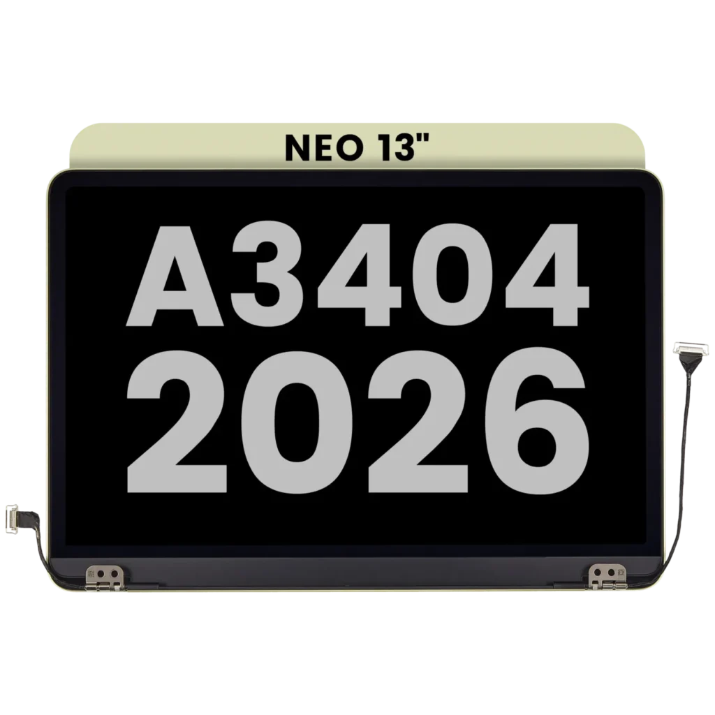 Complete LCD Display Assembly For MacBook Neo 13" A3404 (2026) (Used OEM Pull: Grade A) (Citrus)