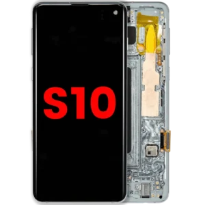 OLED Assembly With Frame For Samsung Galaxy S10 (Aftermarket Plus) (Prism Green)