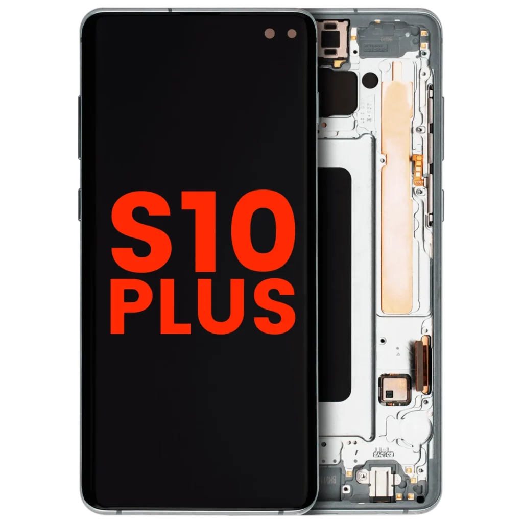 OLED Assembly With Frame For Samsung Galaxy S10 Plus (Aftermarket Plus) (Prism Green)