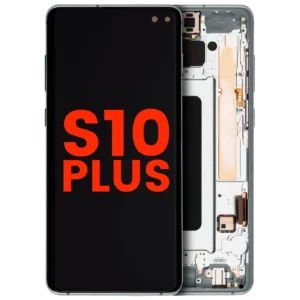 OLED Assembly With Frame For Samsung Galaxy S10 Plus (Aftermarket Plus) (Prism Green)