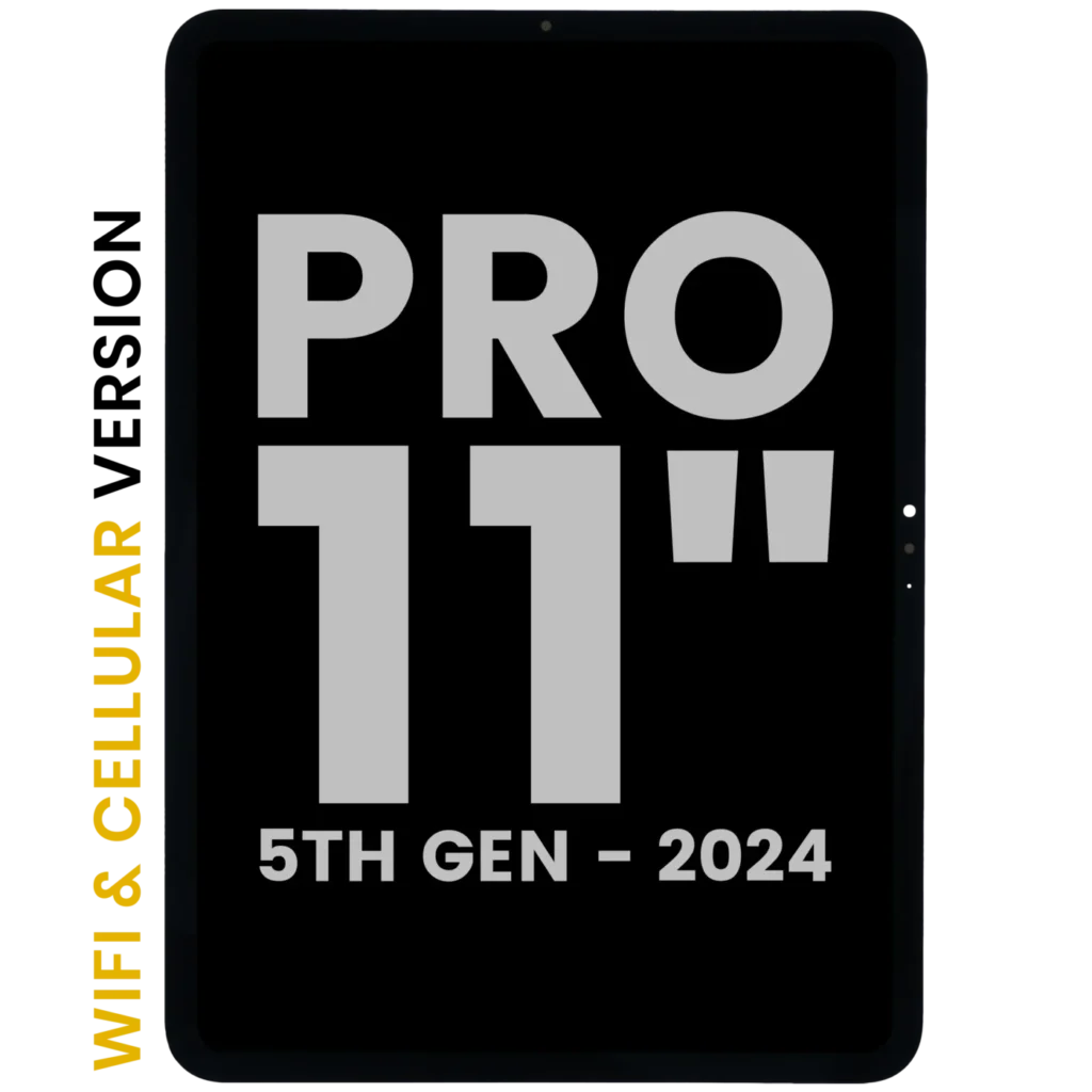 OLED Assembly With Digitizer For iPad Pro 11" 5th Gen (2024) (WiFi & Cellular) (Used OEM Pull: Grade A) (All Colors)