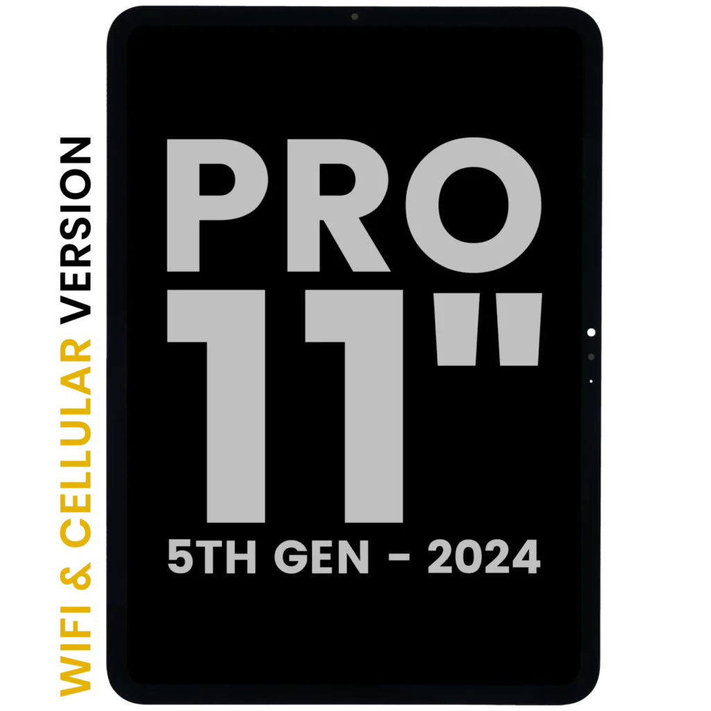 OLED Assembly With Digitizer For iPad Pro 11" 5th Gen (2024) (WiFi & Cellular) (Used OEM Pull: Grade B) (All Colors)