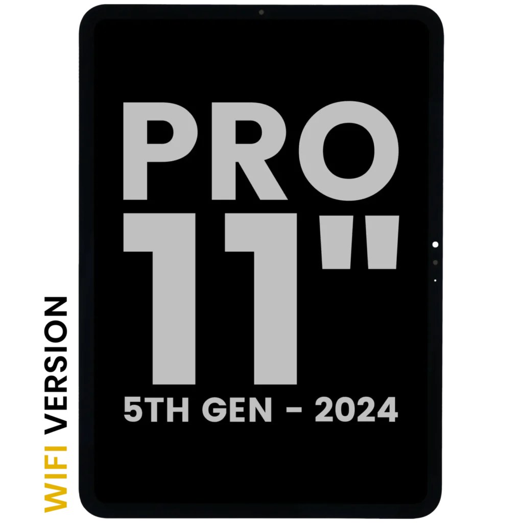 OLED Assembly With Digitizer For iPad Pro 11" 5th Gen (2024) (WiFi Version Only) ((Used OEM Pull: Grade B) (All Colors)