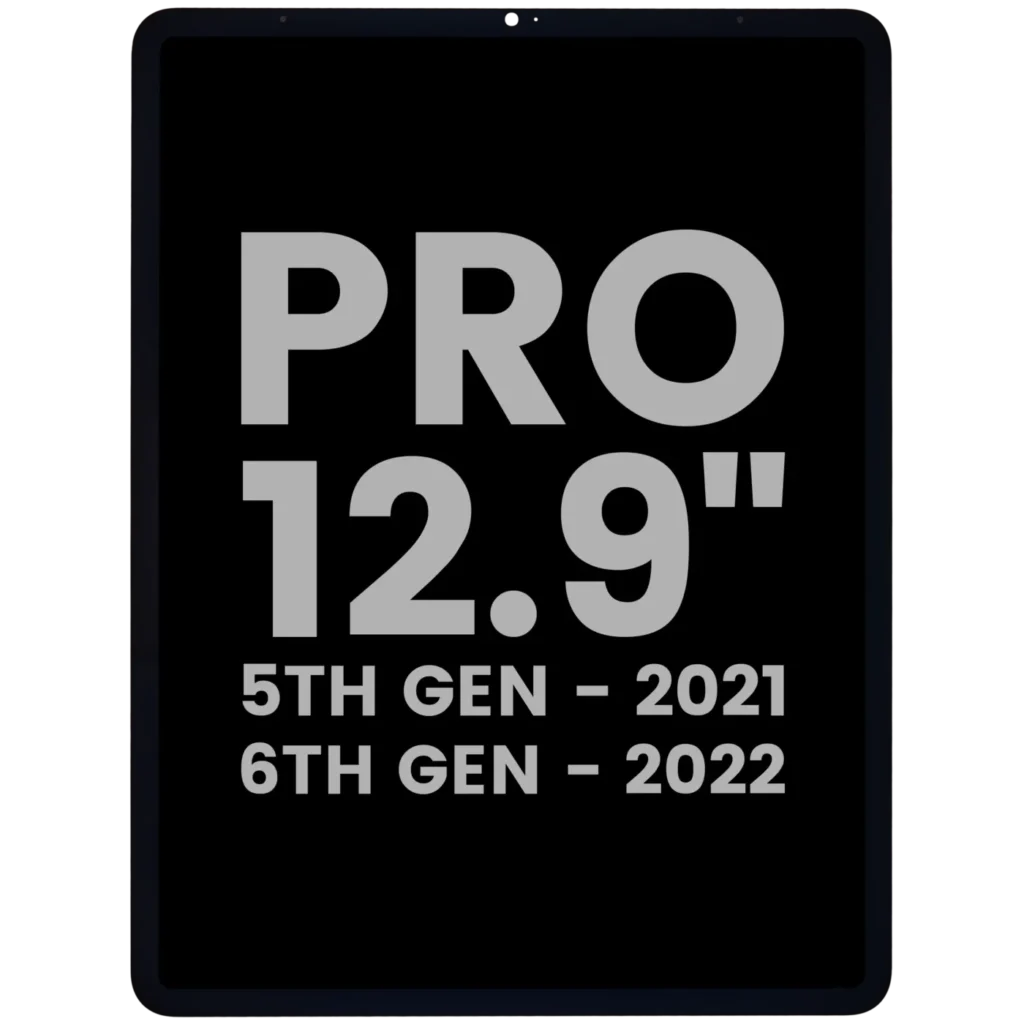 LCD Assembly With Digitizer For iPad Pro 12.9" 5th Gen (2021) / Pro 12.9" 6th Gen (2022) (Used OEM Pull: Grade B) (All Colors)