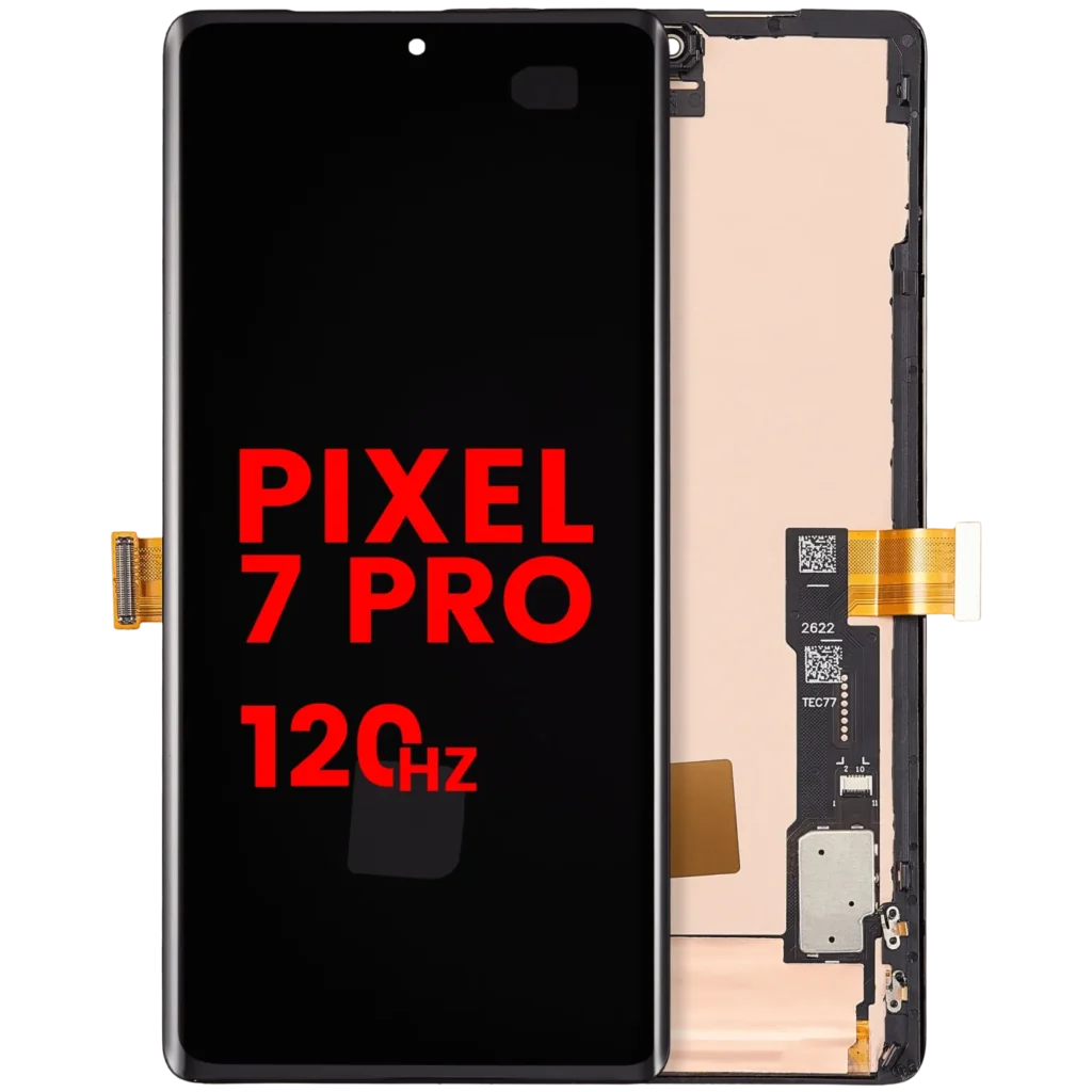 OLED Assembly With Frame (Without Fingerprint Sensor) For Google Pixel 7 Pro (Aftermarket Plus / 120HZ) (All Colors)