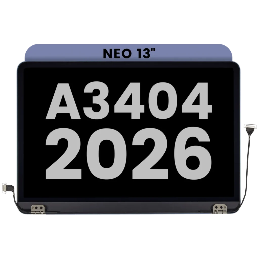 Complete LCD Display Assembly For MacBook Neo 13" A3404 (2026) (Used OEM Pull: Grade B) (Indigo)