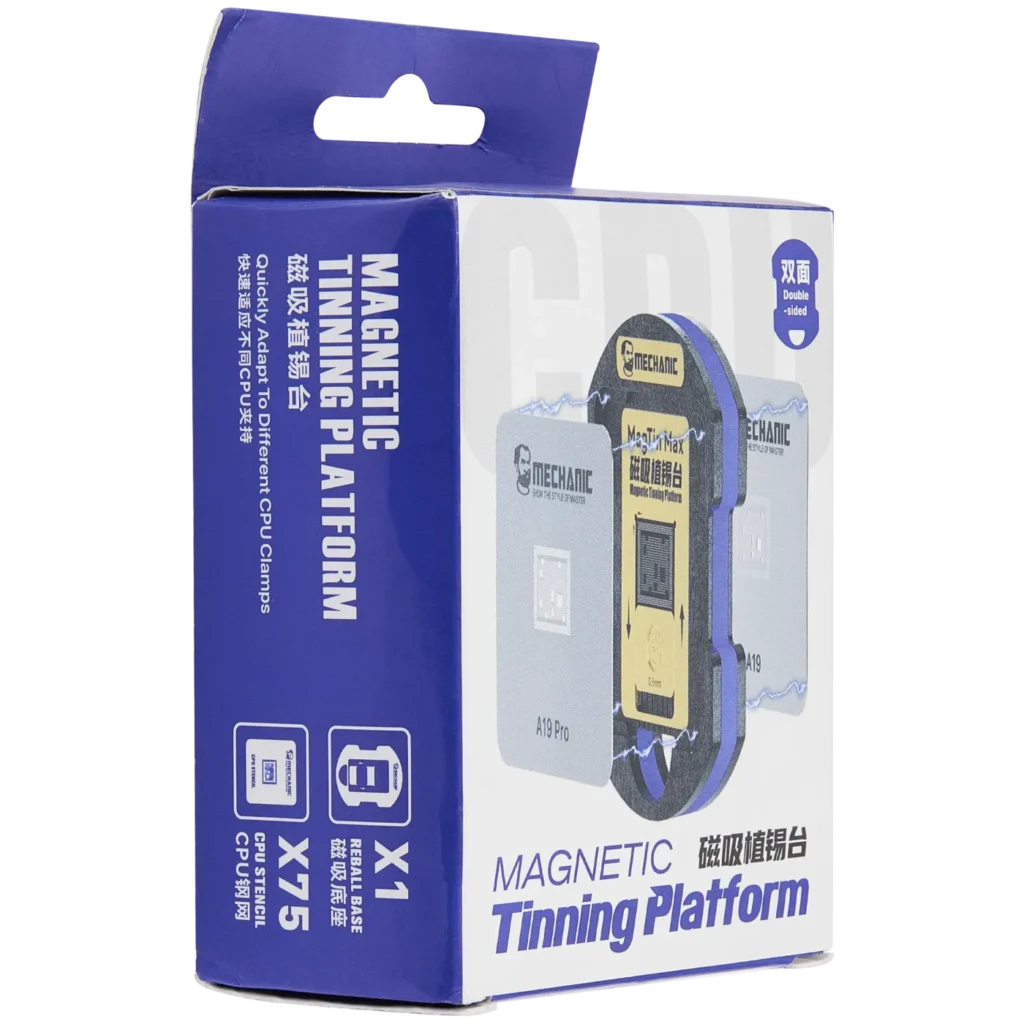 MagTin Max Dual-Sided Magnetic BGA Reballing Platform Set For iPhone / Android (Mechanic)