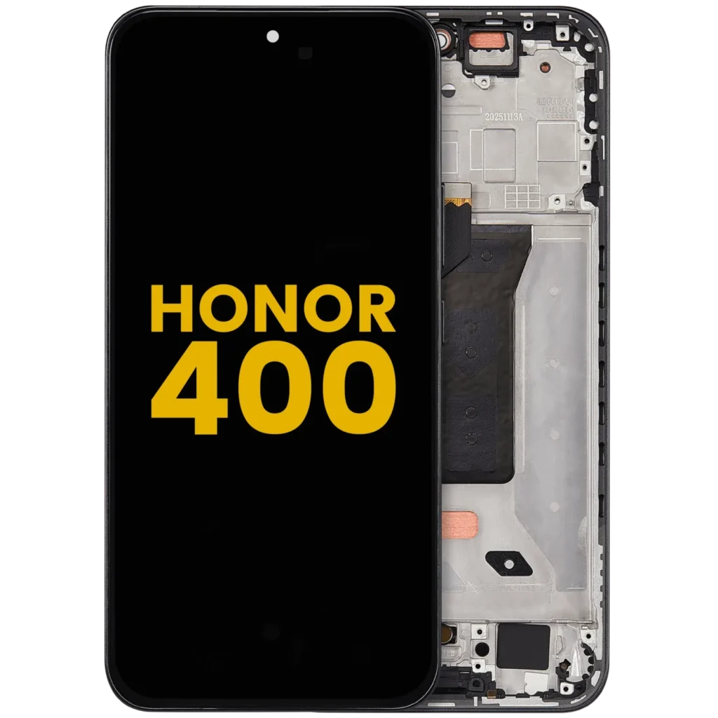 OLED Assembly With Frame For Honor 400 (Refurbished) (Midnight Black)