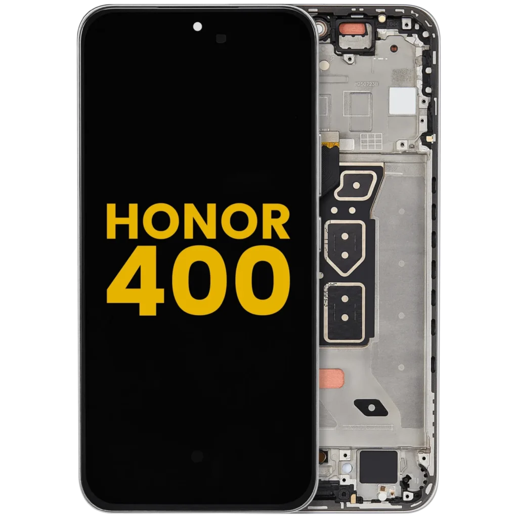 OLED Assembly With Frame For Honor 400 (Refurbished) (Meteor Silver)