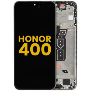 OLED Assembly With Frame For Honor 400 (Refurbished) (Meteor Silver)
