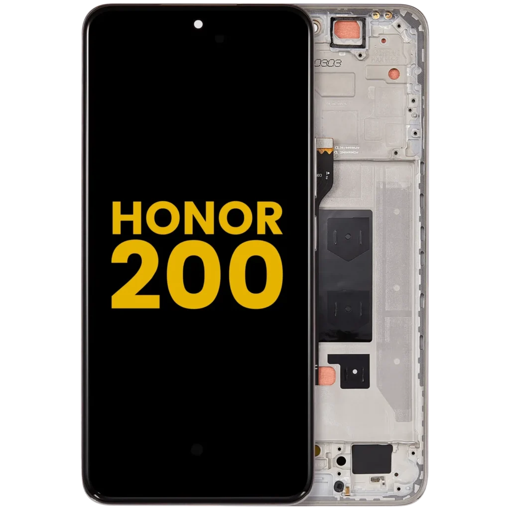 OLED Assembly With Frame For Honor 200 (Refurbished) (Coral Pink)