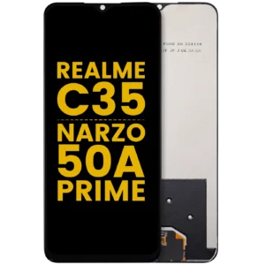 LCD Assembly Without Frame For Realme C35 / Narzo 50A Prime (Refurbished) (All Colors)