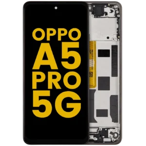 LCD Assembly With Frame Compatible For OPPO A5 Pro 5G (Refurbished) (Mocha Brown)