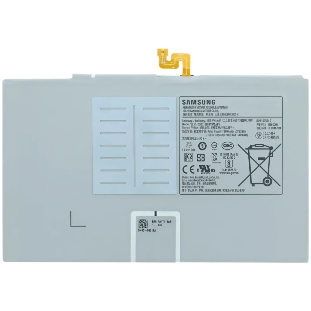 Replacement Battery For SAMSUNG GALAXY Tab S7 PLUS/S8 PLUS (Service Pack) (EB-BT975ABY)