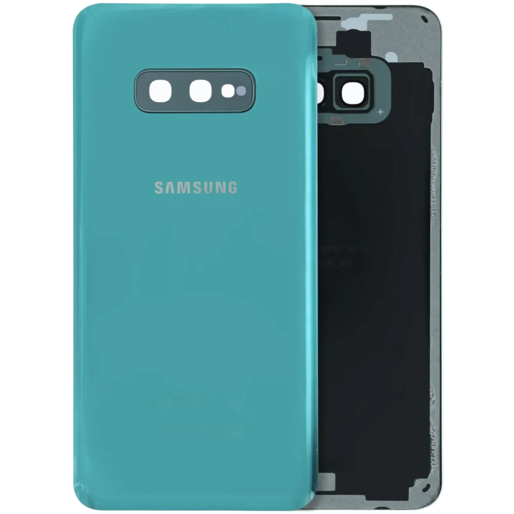 Back Cover Glass With Camera Lens For Samsung Galaxy S10e (Service Pack) (Green)
