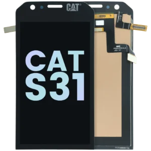 LCD Assembly Without Frame For CAT S31 (Genuine OEM) (Black)