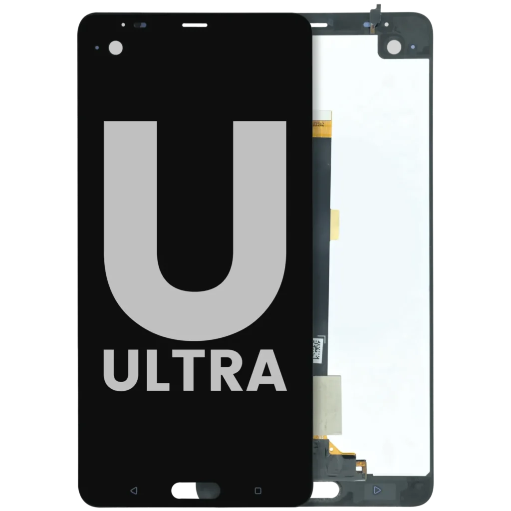 LCD Assembly Without Frame For HTC U Ultra (Used OEM Pull : Grade A) (Black)