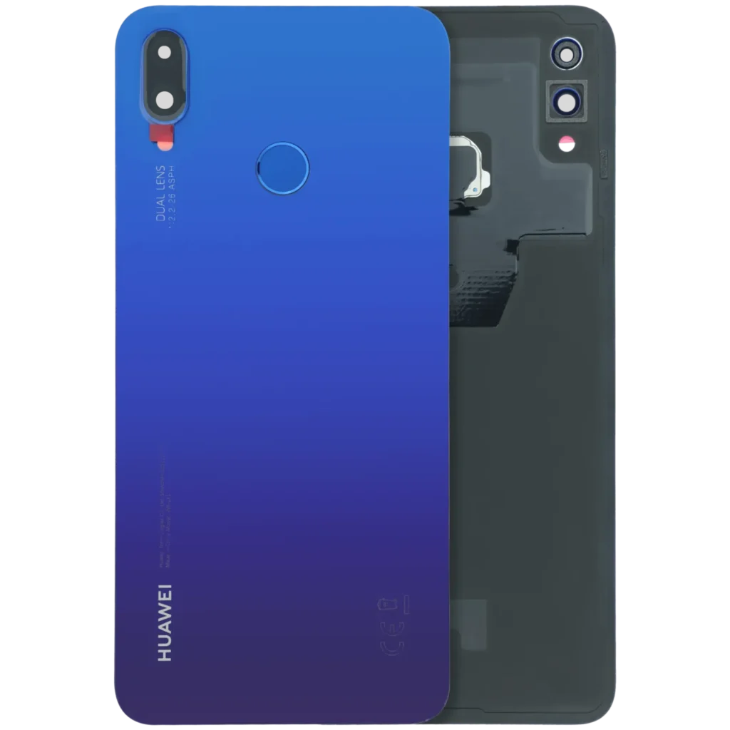 Back Cover Compatible For Huawei P Smart Plus (2018) (Genuine OEM) (Purple)