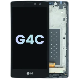 LCD Assembly With Frame Compatible For LG G4c (Genuine OEM) (Black)